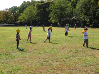 グループでなかよく自由遊び