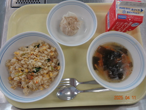 今日の給食