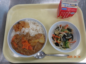 今日の給食