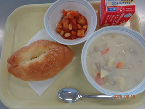 今日の給食