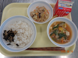 今日の給食