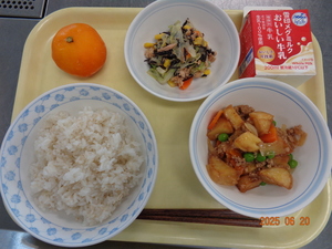 今日の給食
