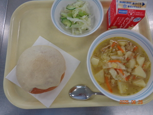 今日の給食