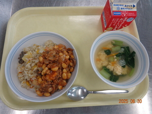 今日の給食