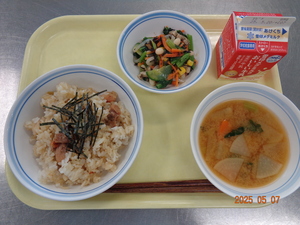今日の給食