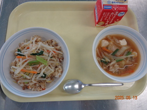 今日の給食