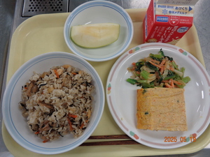 今日の給食