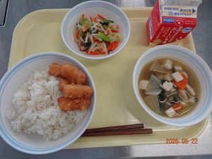 今日の給食
