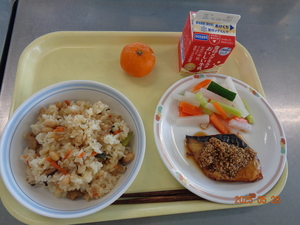今日の給食