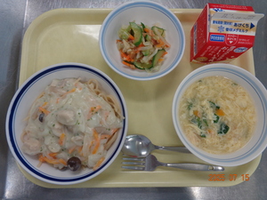 今日の給食