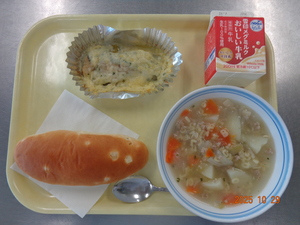 今日の給食