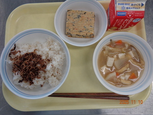 今日の給食