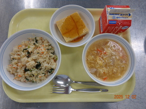 今日の給食