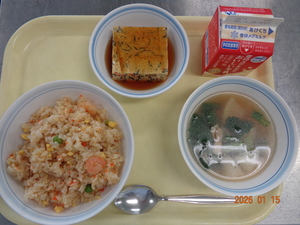 今日の給食