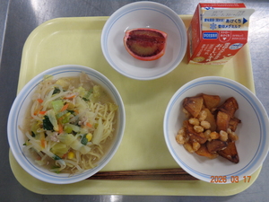 今日の給食