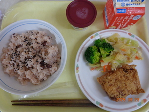 今日の給食