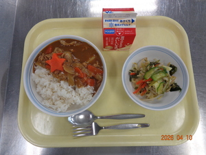 今日の給食