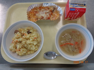 今日の給食