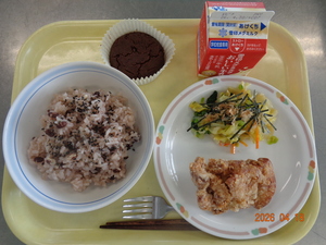 今日の給食