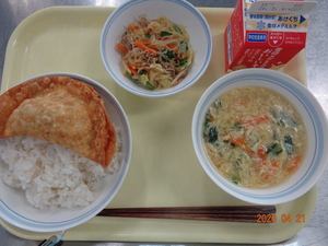 今日の給食
