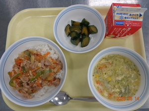 今日の給食