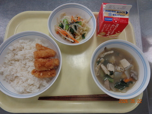 今日の給食