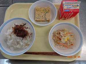今日の給食