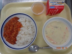 今日の給食