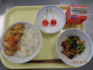 今日の給食
