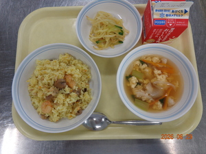 今日の給食
