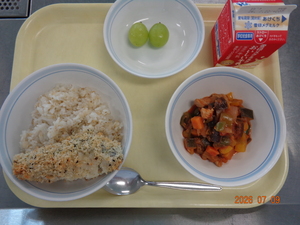 今日の給食