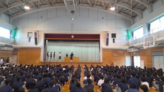 生徒会朝礼