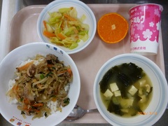 3月12日の給食