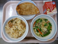 10月23日の給食