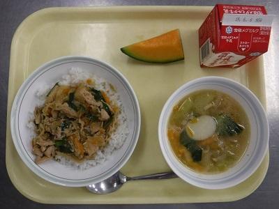 今日の給食