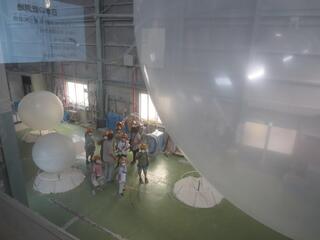 気球の検査