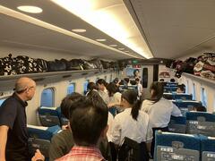 新幹線車内