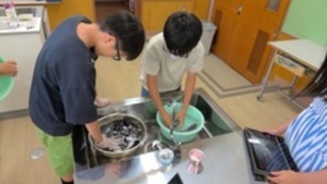 洗たく実習