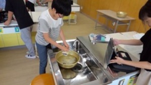 洗たく実習