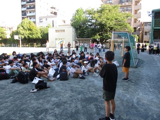 帰校式