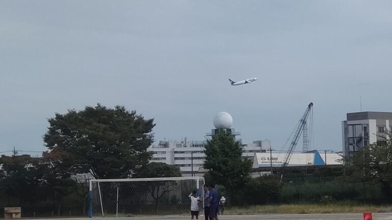 区陸と飛行機2