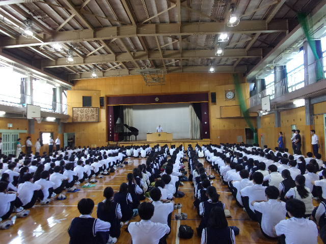 校長先生のお話