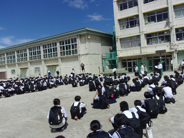 避難訓練＆集団下校