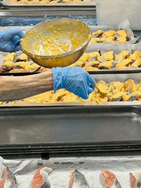 鮭のあけぼの焼き
