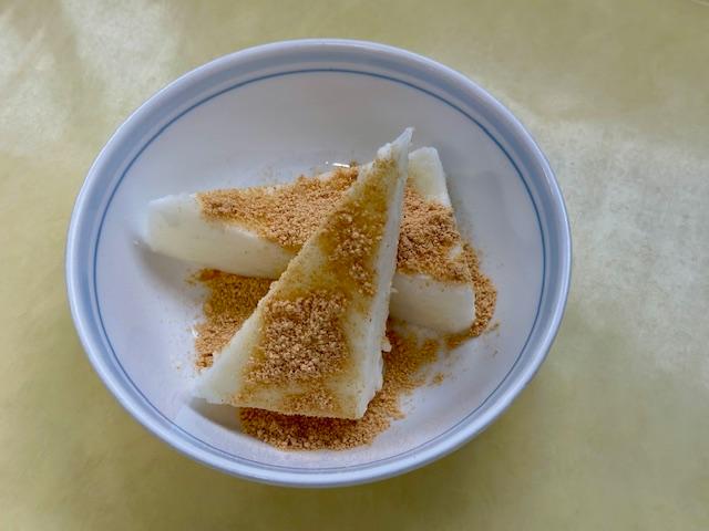 ミルクきなこくずもち