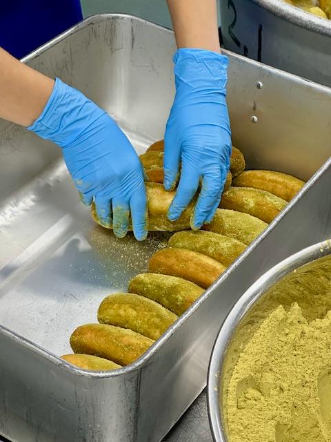 抹茶きなこ揚げパン