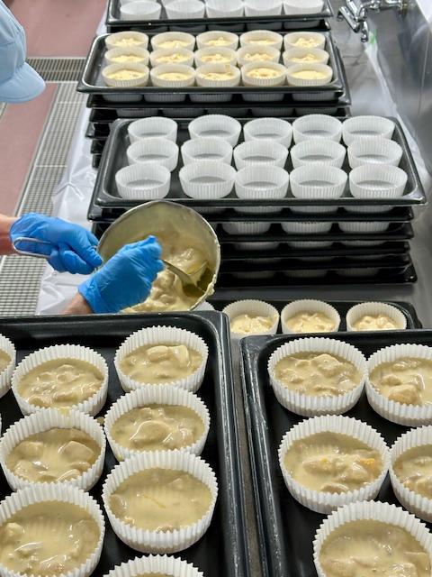 もものチーズケーキ