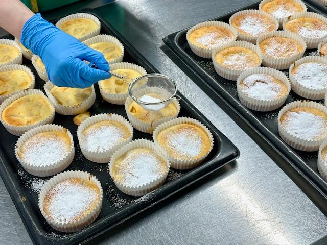 もものチーズケーキ
