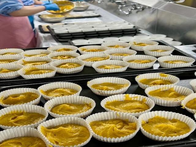 手作りチョコチップメロンパン
