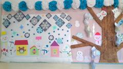 雪だるまたちのかくれんぼ